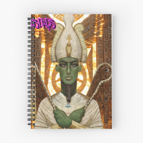 Item preview, Osiris (Ausar/Asar) – Ancient Egyptian God of Resurrection, Renewal, Afterlife & Sacred Kingship designed and sold by BlackStarsCreations.