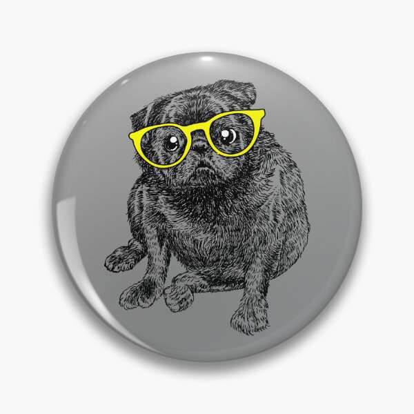 Item preview, Fat Black Pug designed and sold by Huebucket.
