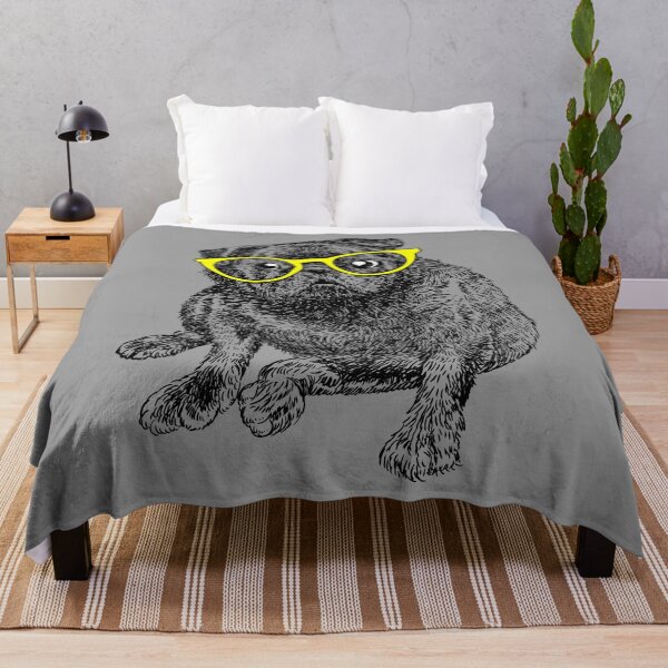 Item preview, Fat Black Pug designed and sold by Huebucket.
