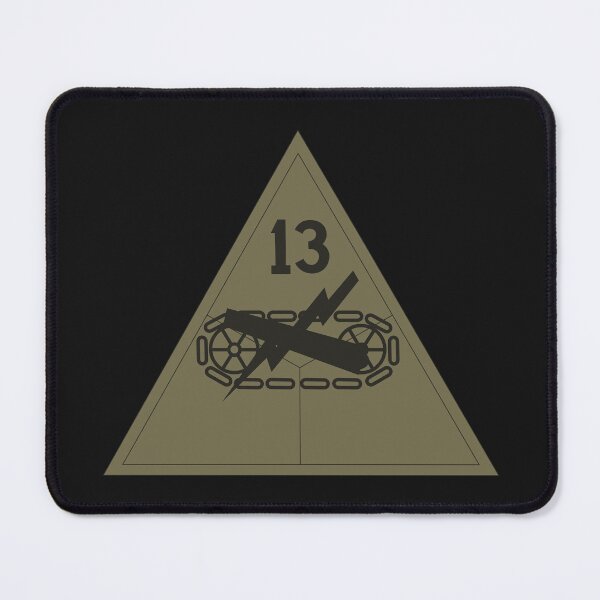 Item preview, Army - SSI - 13th Armored Division - Subdued X 300 designed and sold by Military Insignia Products.