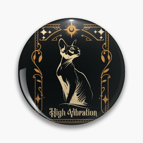 Item preview, High Vibrations Sphinx Cat designed and sold by Signals1111.