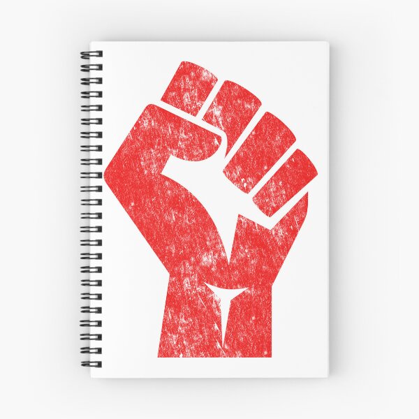 Item preview, Big Red Raised Fist Salute of Unity Solidarity Resistance designed and sold by Terry Bain.