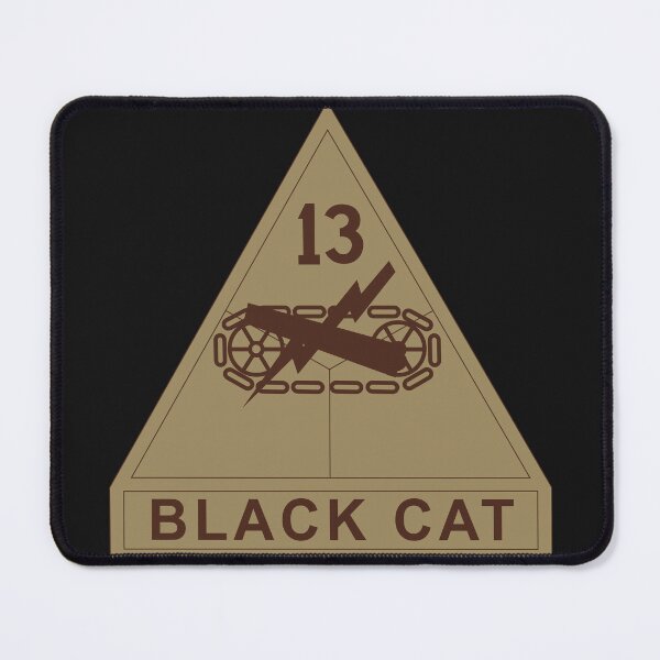 Item preview, Army - SSI - 13th Armored Division w Name Tape - Subdued Desert X 300 designed and sold by Military Insignia Products.