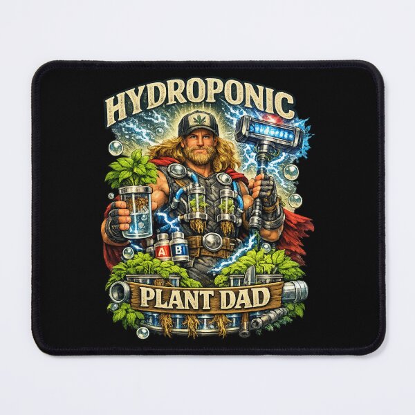 Item preview, Hydroponic Plant Dad – Grow Like a God designed and sold by lookGK.