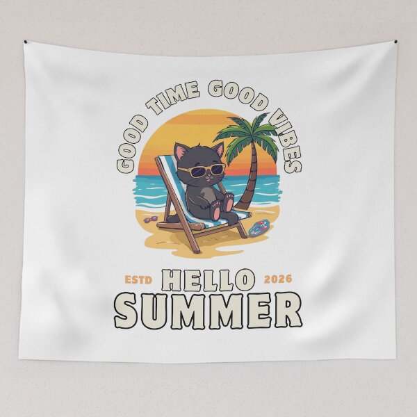 Item preview, Hello Summer designed and sold by PatronesKawai.