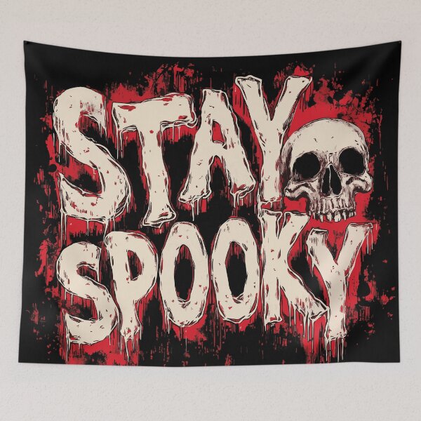 Item preview, Stay Spooky – Horror typography motif designed and sold by drizzd.