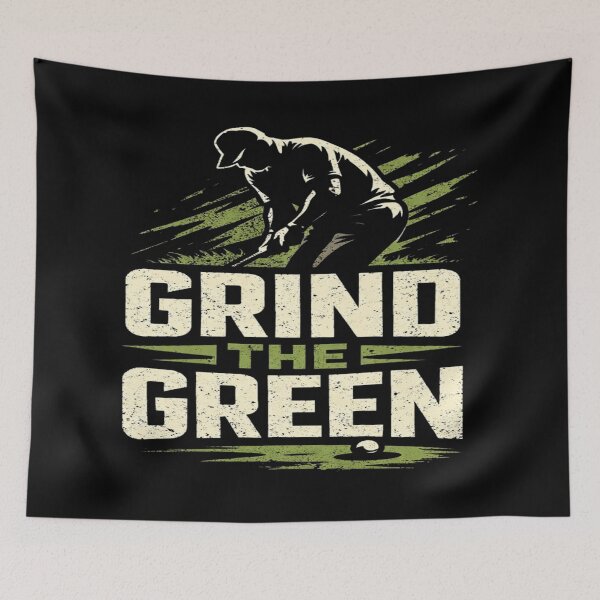Item preview, Grind the Green – Golf Hustle Mindset T-Shirt designed and sold by RMTrendy.
