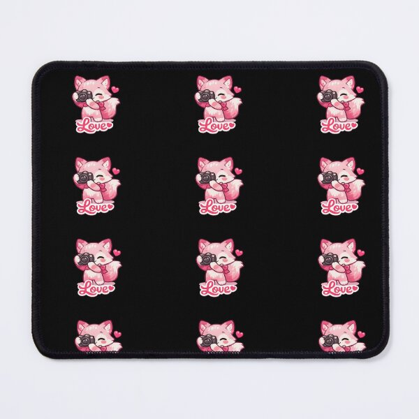 Item preview, Pink cute Fox Photographer designed and sold by DamioPolArt.