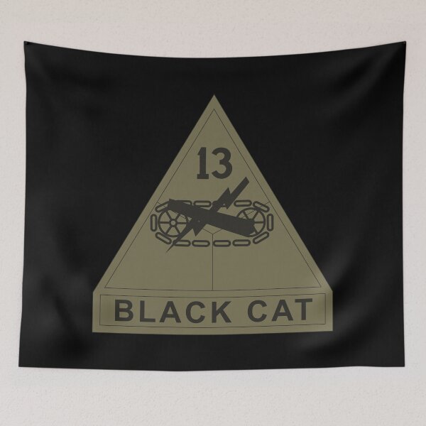 Item preview, Army - SSI - 13th Armored Division w Name Tape - Subdued X 300 designed and sold by Military Insignia Products.