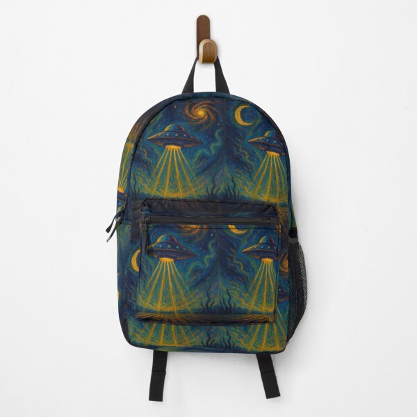 Item preview, UFO in Starry Night designed and sold by ARTGENERATESART.