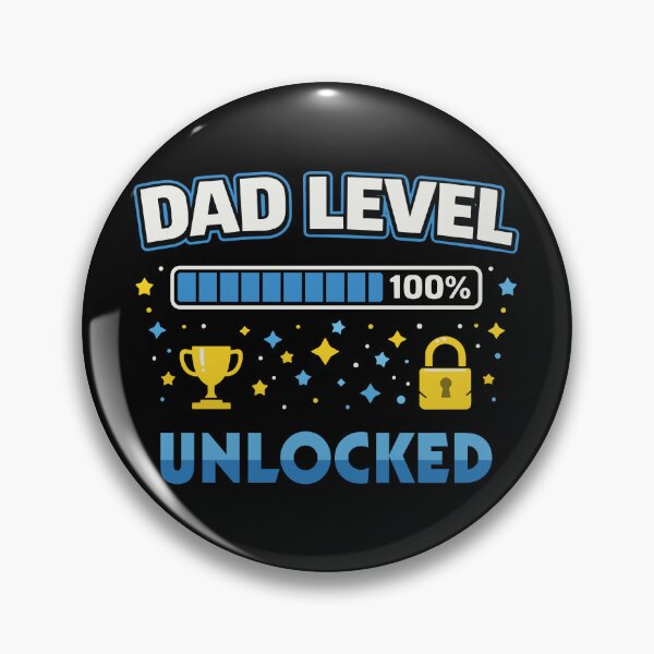 Item preview, Dad Level Unlocked designed and sold by Rocamisetas.