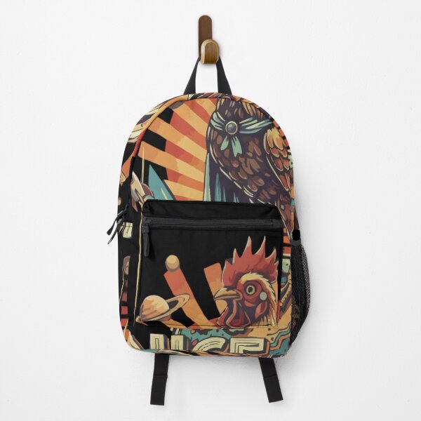 Item preview, The Gallic Authority - Noble Retro-Futurist Rooster Design designed and sold by PixieArtStudio.