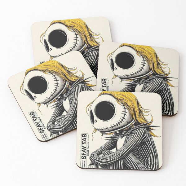Item preview, "Pinstripe Phantom & the Hairflip from Halloween Town™" designed and sold by Print Fiction.