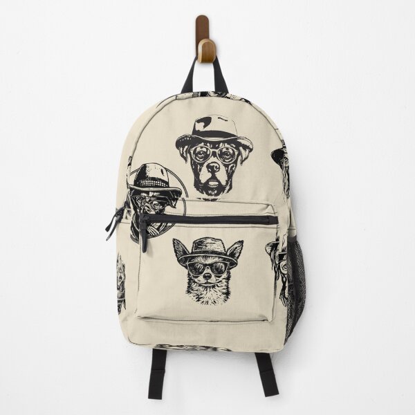 Item preview, Lispe Dapper Pack Vintage Gentleman Dog Illustration Art designed and sold by Lispe-Designs.