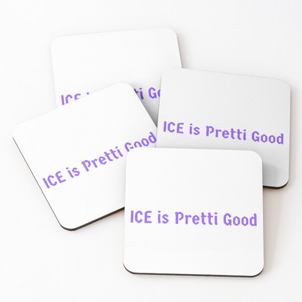 Item preview, ICE is Pretti Good (Purple) designed and sold by PrintSized.