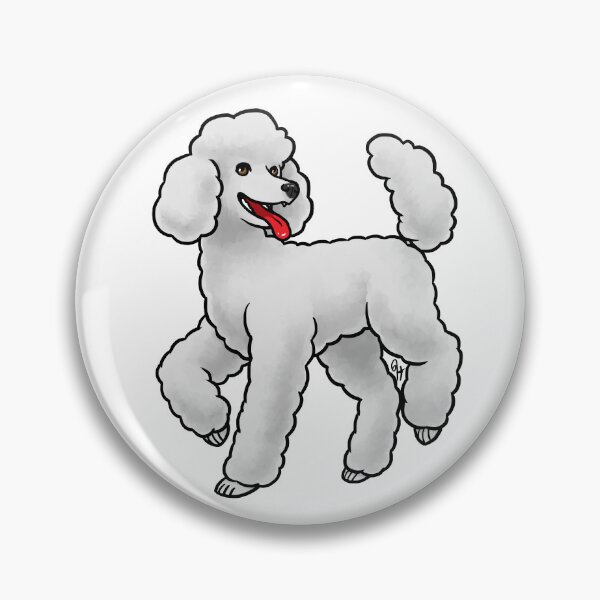 Item preview, Dog - Standard Poodle - Lamb White designed and sold by Jennifer Stolzer.