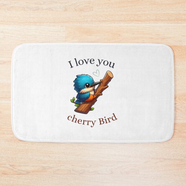 Item preview, I love you, little cherry bird designed and sold by FoxinhoSoumaila.