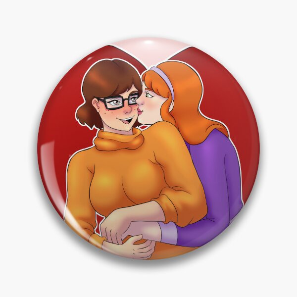 Item preview, Velma and Daphne kisses designed and sold by Artsy Daisy.