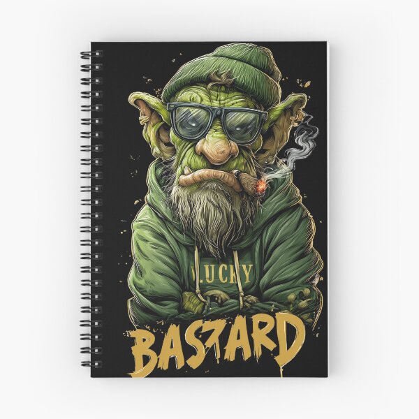 Item preview, Badass Leprechaun Streetwear - Lucky & Angry - Urban Style designed and sold by DreamSpaceCon.