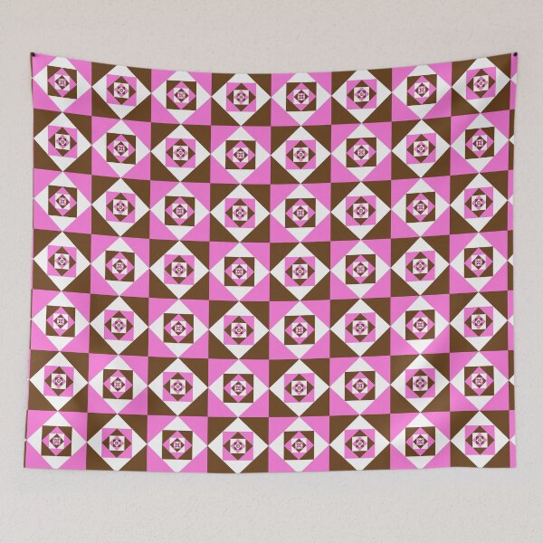 Item preview, Geometric Quilt: Ice Cream Flavors  designed and sold by SarahJosArt.