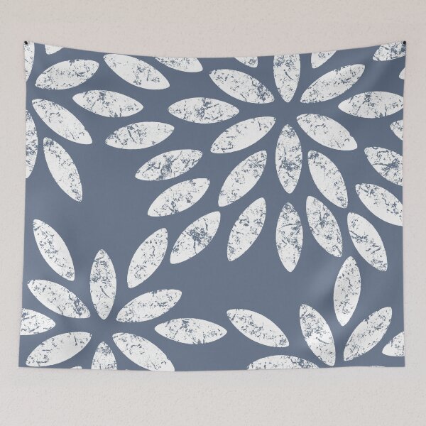 Item preview, Marbled Grey Flowers Pattern designed and sold by oursunnycdays.
