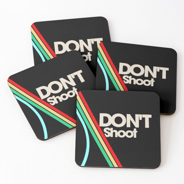 Item preview, Don't Shoot - Friendly Raider Retro Stripes designed and sold by infinitybyinfinity.
