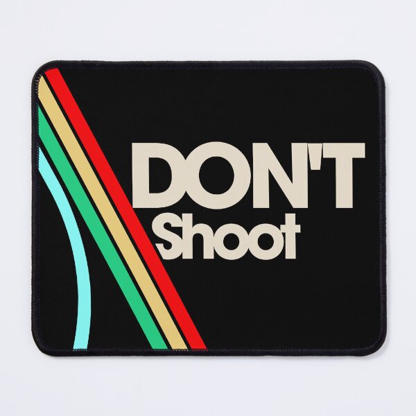 Item preview, Don't Shoot - Friendly Raider Retro Stripes designed and sold by infinitybyinfinity.