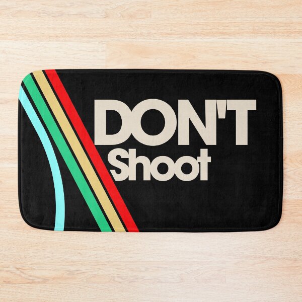 Item preview, Don't Shoot - Friendly Raider Retro Stripes designed and sold by infinitybyinfinity.