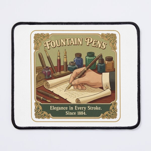 Item preview, Retro Fountain Pens  designed and sold by PlayboiKopi.
