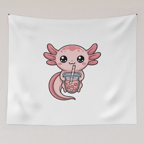 Item preview, axolotl bubble tea  designed and sold by jkrphoto.