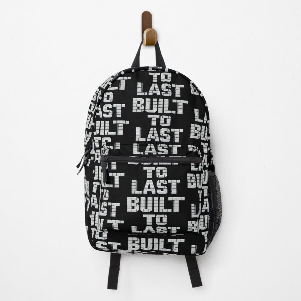 Item preview, Built To Last Industrial Concrete Block Typography Design designed and sold by TeeTimeTreasure.