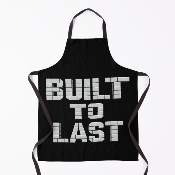 Item preview, Built To Last Industrial Concrete Block Typography Design designed and sold by TeeTimeTreasure.
