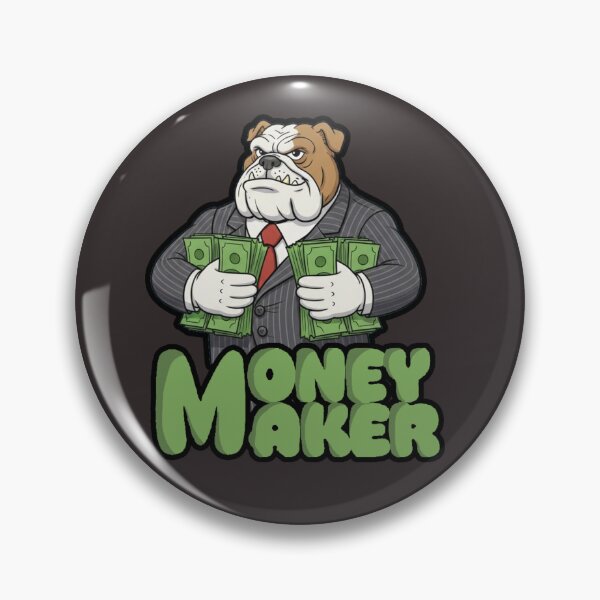 Item preview, Money Maker Bulldog Caroon designed and sold by PlayboiKopi.