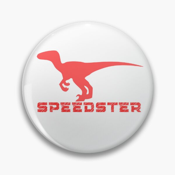 Item preview, Speedster Dinosaur T-Shirt – Red Fast Dino Graphic Design for Kids & Speed Lovers designed and sold by NilofaDesigns.