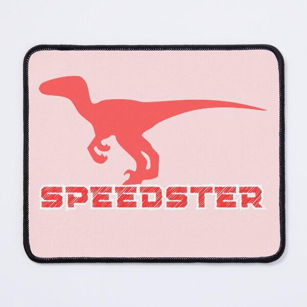 Item preview, Speedster Dinosaur T-Shirt – Red Fast Dino Graphic Design for Kids & Speed Lovers designed and sold by NilofaDesigns.