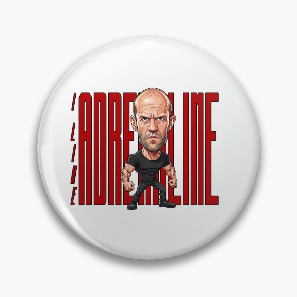 Item preview, Caricature Jason Statham likes adrenaline designed and sold by vectorlove.