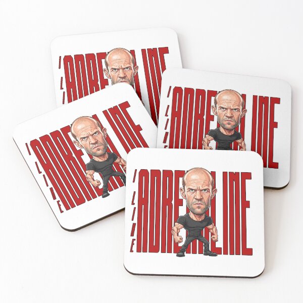 Item preview, Caricature Jason Statham likes adrenaline designed and sold by vectorlove.