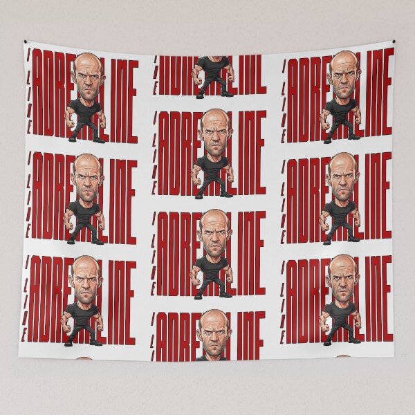 Item preview, Caricature Jason Statham likes adrenaline designed and sold by vectorlove.