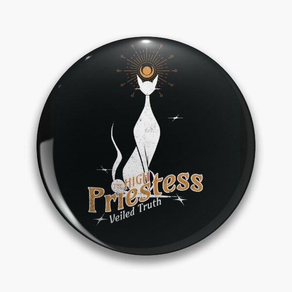 Item preview, High Priestess Tarot Cat designed and sold by Signals1111.