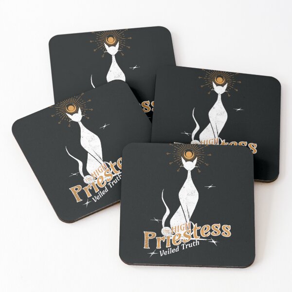 Item preview, High Priestess Tarot Cat designed and sold by Signals1111.