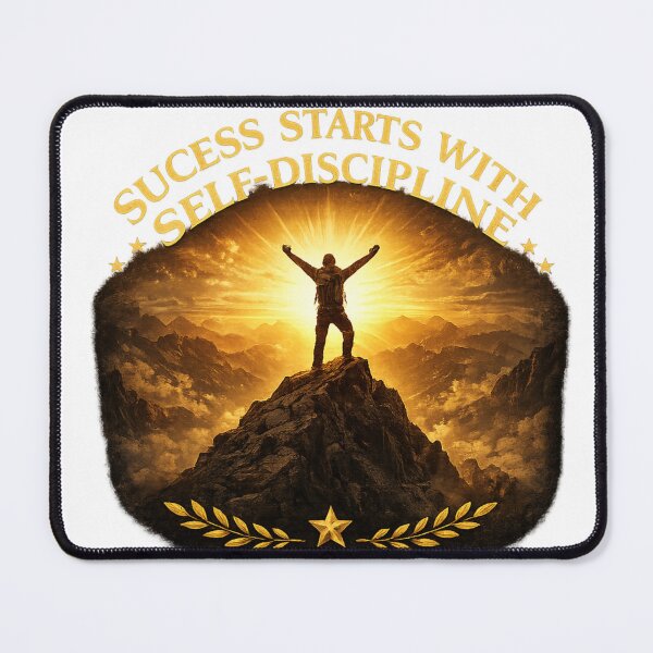 Item preview, Triumphant Ascent Towards Success – Motivational Growth Design designed and sold by Awezecotrend.