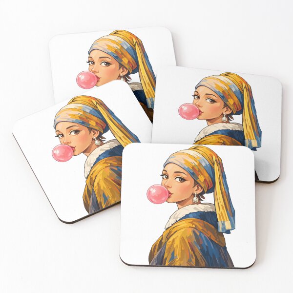 Item preview, The Girl With A Pearl Earring designed and sold by T-shirtJohny.