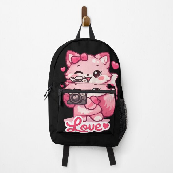 Item preview, Kawaii Pink cute Fox Photographer designed and sold by DamioPolArt.