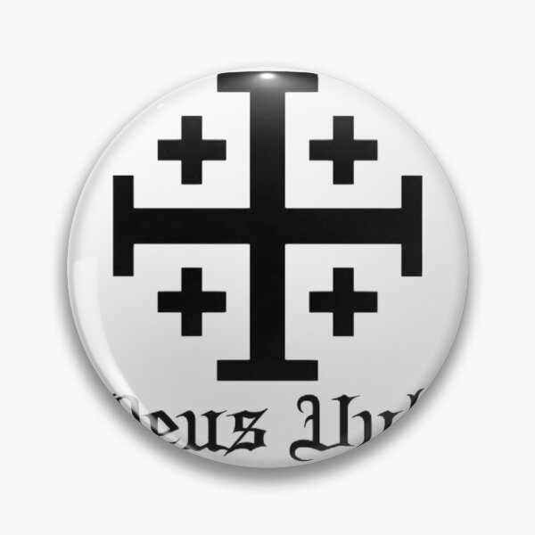 Item preview, Deus Vult Crusader Mantra designed and sold by GuyBlank.