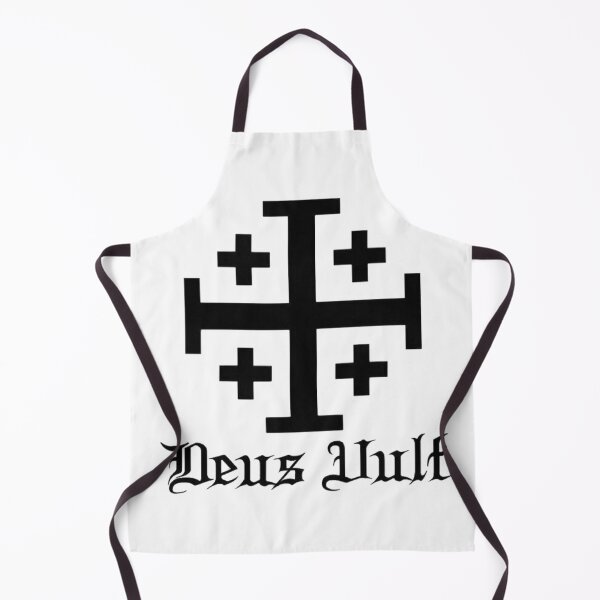 Item preview, Deus Vult Crusader Mantra designed and sold by GuyBlank.