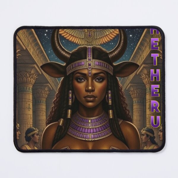 Item preview, Hetheru (Hathor) – Ancient Egyptian Goddess of Love, Beauty & Music | Kemetic Spiritual Awakening designed and sold by BlackStarsCreations.