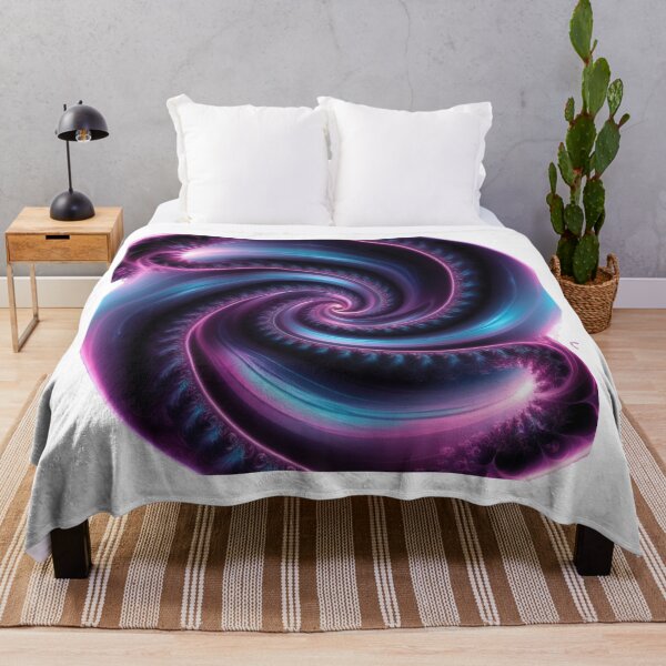 Item preview, Neon Fractal Swirl – Abstract Digital Art designed and sold by PMTaurus.