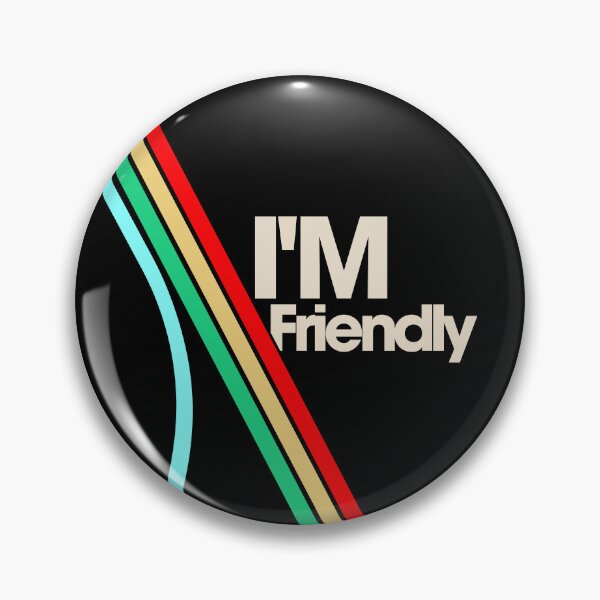 Item preview,  I'm Friendly - Trust Me Sarcastic Typography designed and sold by infinitybyinfinity.