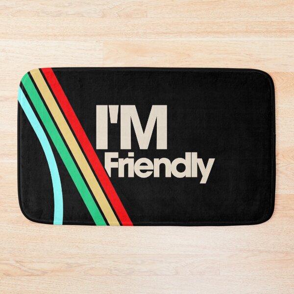 Item preview,  I'm Friendly - Trust Me Sarcastic Typography designed and sold by infinitybyinfinity.