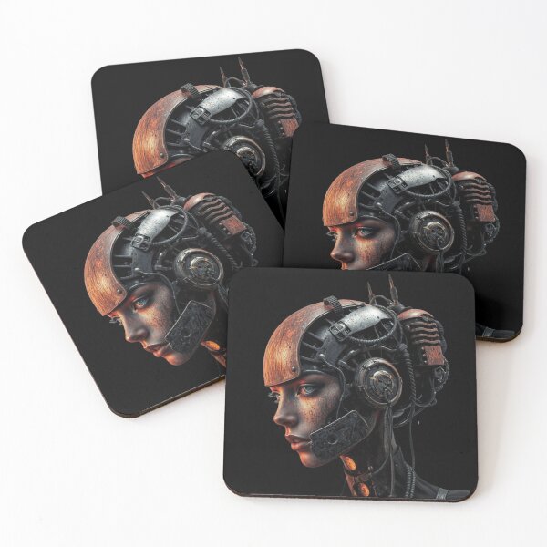 Item preview, Cybernetic Valkyrie – Rusted AI Warrior designed and sold by PMTaurus.